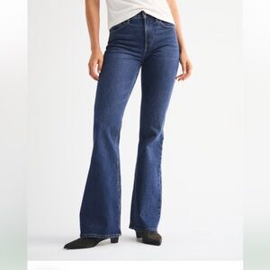 Abercrombie & Fitch Dark Blue Flare Jeans